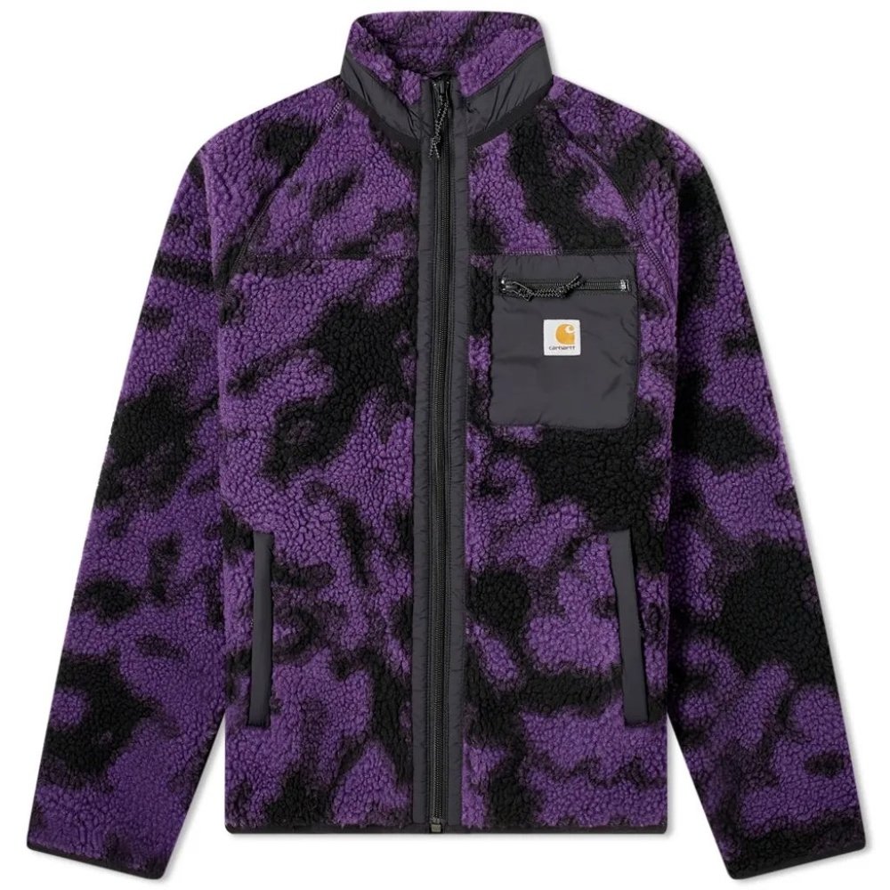 Men's XL Carhartt WIP Prentis Liner in Camo Blur Purple